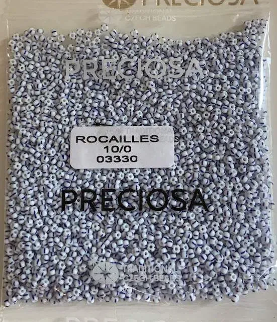 Preciosa Round Seed Beads 03330 10/0 3.5 Oz