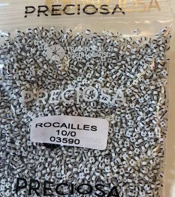 Preciosa Round Seed Beads 03590 10/0 3.5 Oz