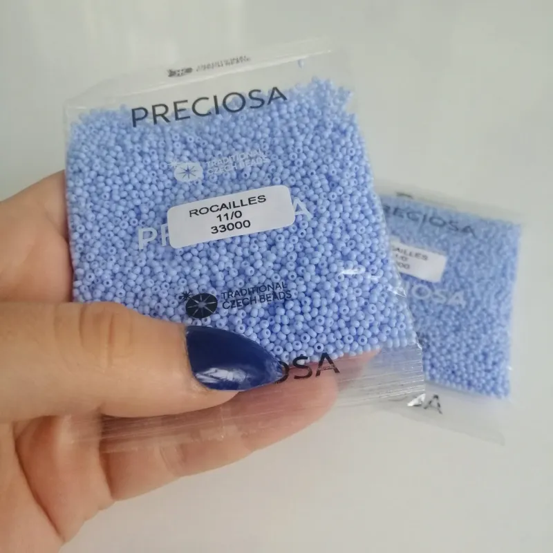 Preciosa Round Seed Beads 33000 11/0 3.5 Oz 5