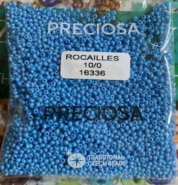 Preciosa Round Seed Beads 16336 10/0 3.5 Oz