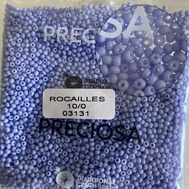 Preciosa Round Seed Beads 03131 10/0 3.5 Oz