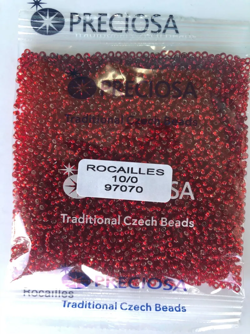 Preciosa Round Seed Beads 97070 10/0  3.5 Oz 2