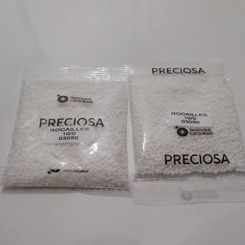 Preciosa Round Seed Beads 03050 10/0 50 gr. 1.7 Oz 10