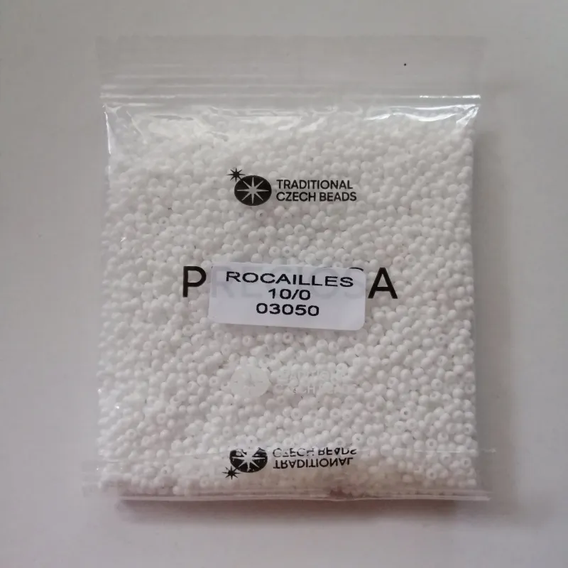 Preciosa Round Seed Beads 03050 10/0 50 gr. 1.7 Oz 3