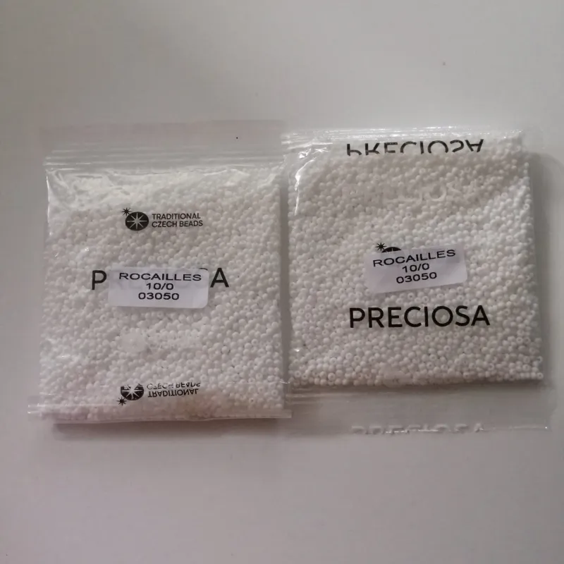 Preciosa Round Seed Beads 03050 10/0 50 gr. 1.7 Oz 6