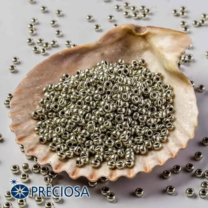 Preciosa Round Seed Beads 18542 9/0 3.5 Oz Matte
