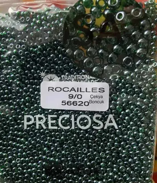 Preciosa Round Seed Beads 56620 9/0 3.5 Oz Matte