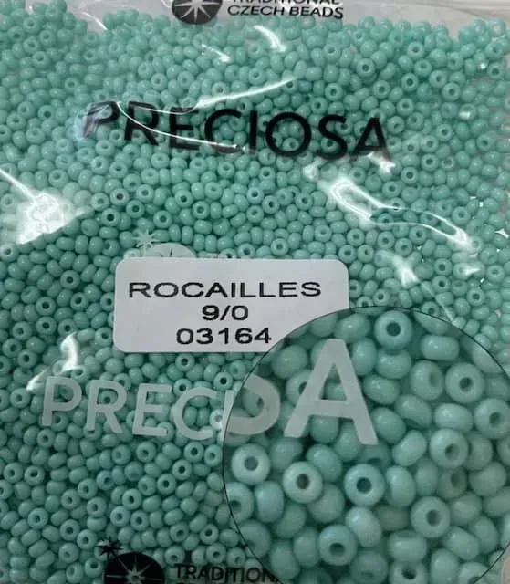 Preciosa Round Seed Beads 03164 9/0 3.5 Oz