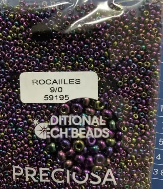 Preciosa Round Seed Beads 59195 9/0 3.5 Oz