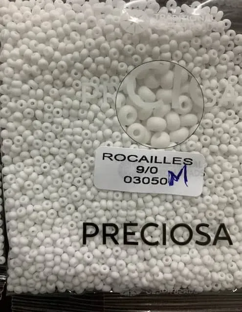 Preciosa Round Seed Beads 03050 9/0 50 gr. 1.7 Oz