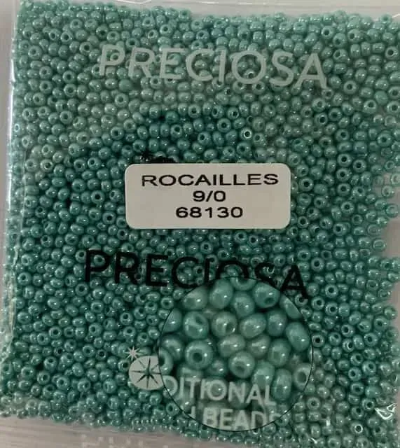 Preciosa Round Seed Beads 68130 9/0 3.5 Oz