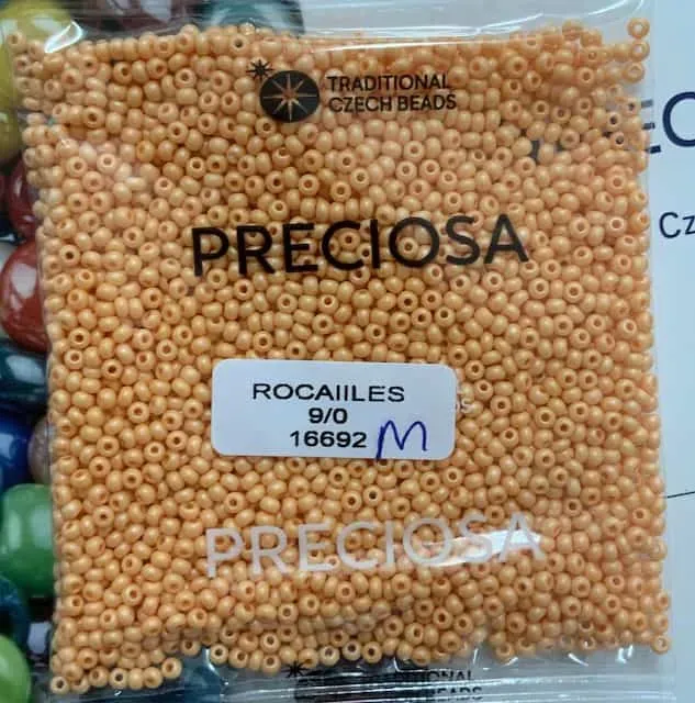 Preciosa Round Seed Beads 16692 9/0 3.5 Oz Matte