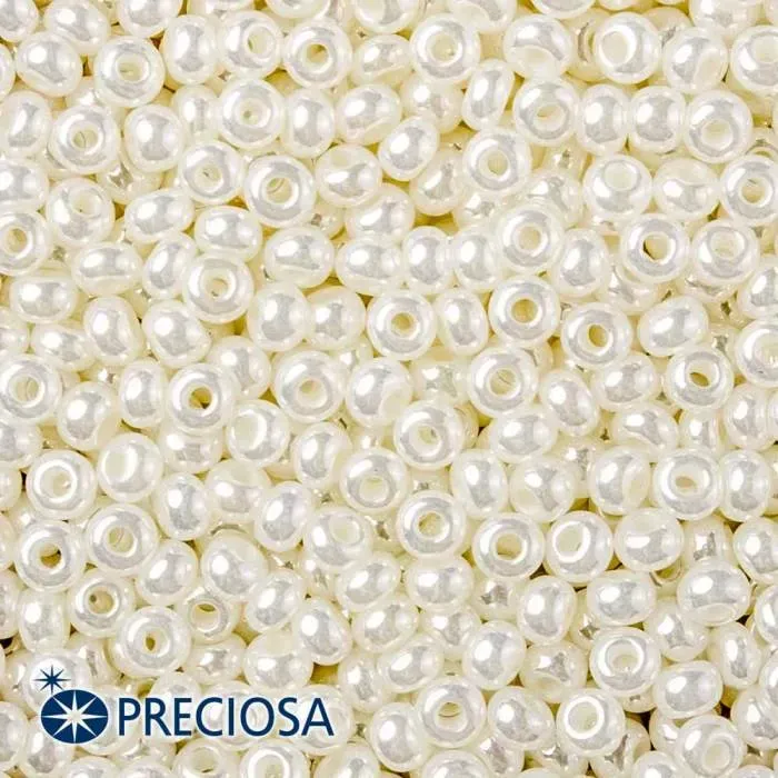 Preciosa Round Seed Beads 47102 9/0 3.5 Oz 3