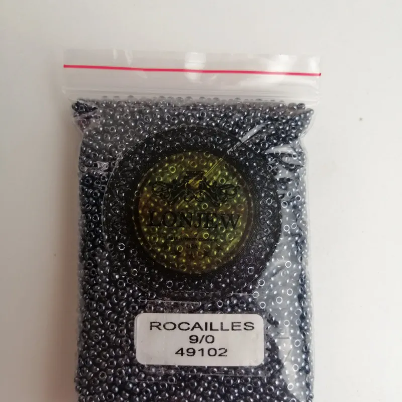 Preciosa Round Seed Beads 49102 9/0 3.5 Oz 2