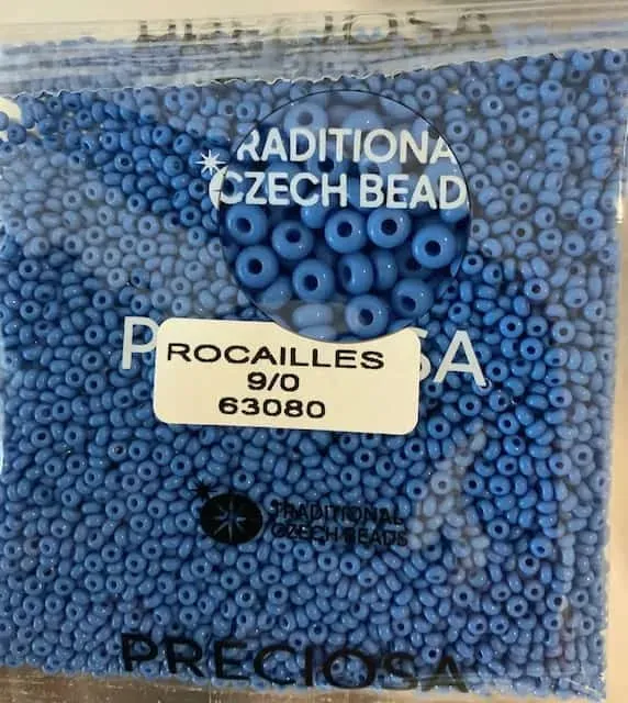 Preciosa Round Seed Beads 63080 9/0 50 gr. 1.7 Oz