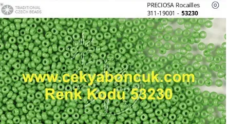 Preciosa Round Seed Beads 53230 9/0 50 gr. 1.7 Oz 3