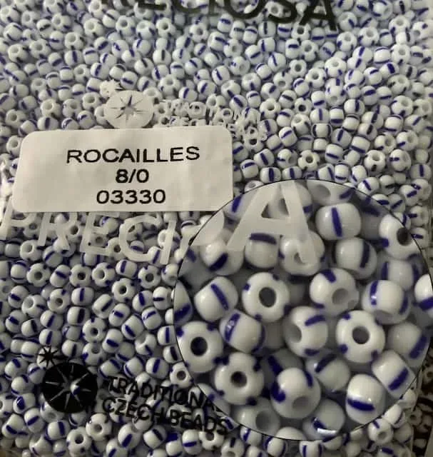 Preciosa Round Seed Beads 03330 8/0 3.5 Oz
