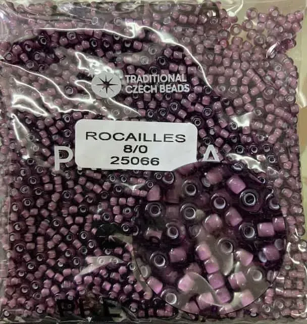 Preciosa Round Seed Beads 25066 8/0 3.5 Oz