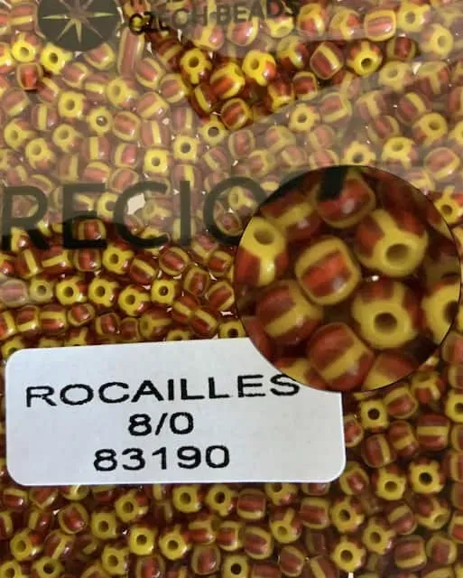 Preciosa Round Seed Beads 83190 8/0 3.5 Oz