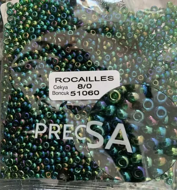 Preciosa Round Seed Beads 51060 8/0 3.5 Oz