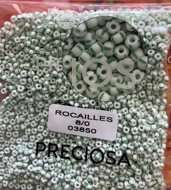 Preciosa Round Seed Beads 03850 8/0 3.5 Oz