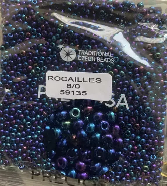 Preciosa Round Seed Beads 59135 8/0 3.5 Oz