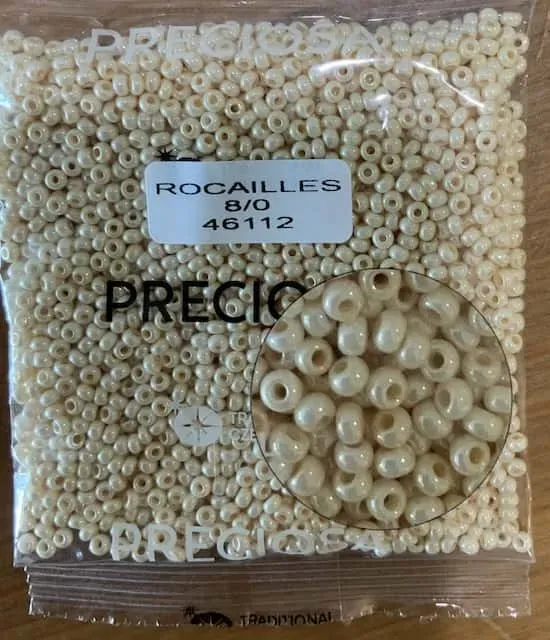 Preciosa Round Seed Beads 46112 8/0 3.5 Oz