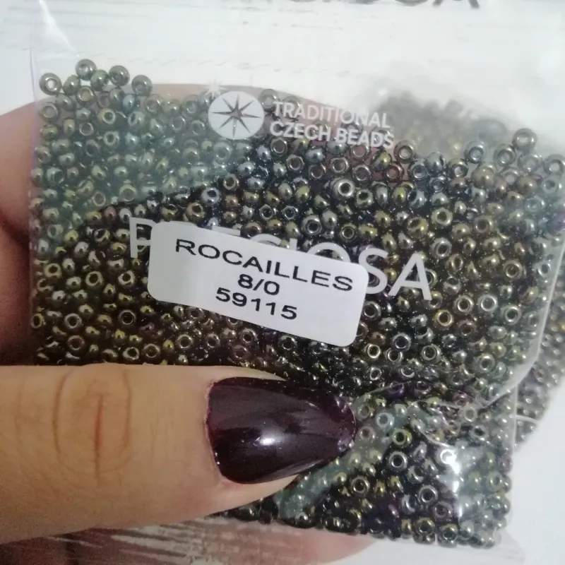 Preciosa Round Seed Beads 59115 8/0 3.5 Oz 2
