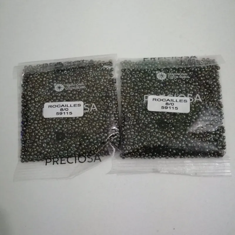 Preciosa Round Seed Beads 59115 8/0 3.5 Oz 3