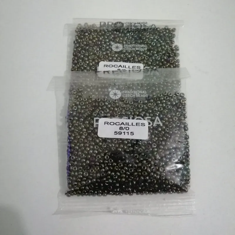 Preciosa Round Seed Beads 59115 8/0 3.5 Oz 4