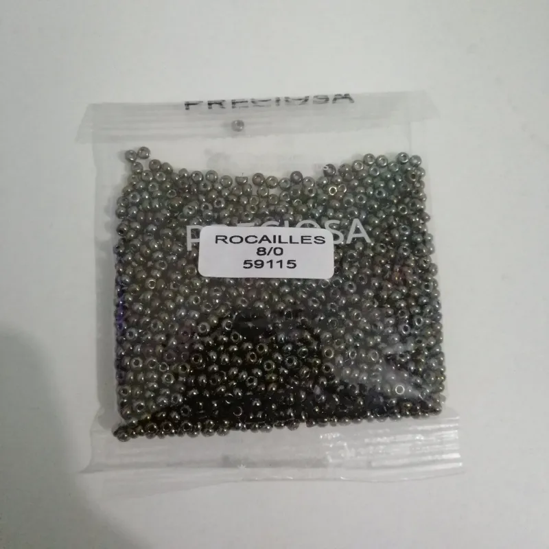 Preciosa Round Seed Beads 59115 8/0 3.5 Oz