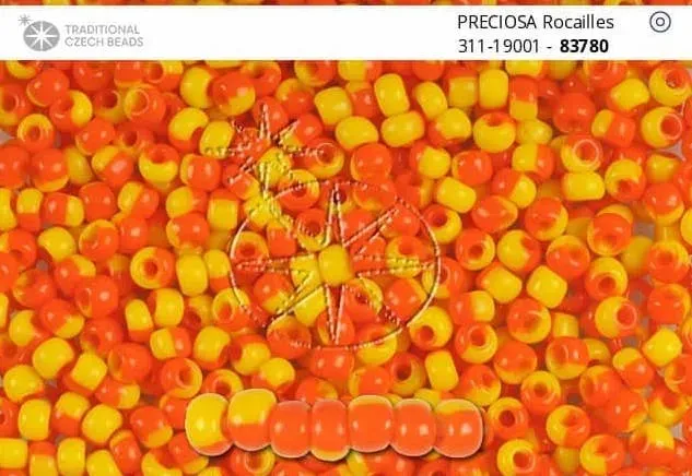 Preciosa Round Seed Beads 83780 8/0 3.5 Oz