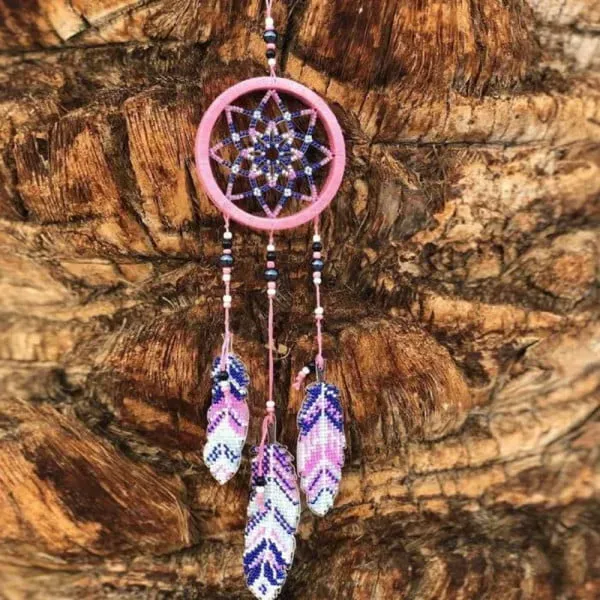 Bead Embroidery Kit On A Plastic Base LLPL-027 2