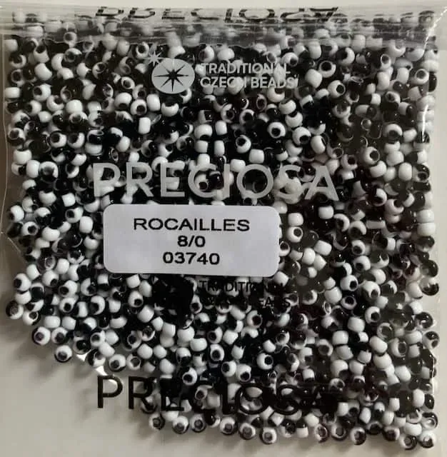 Preciosa Round Seed Beads 03740 8/0 3.5 Oz