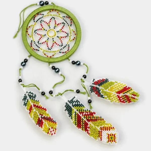 Bead Embroidery Kit On A Plastic Base LLPL-029