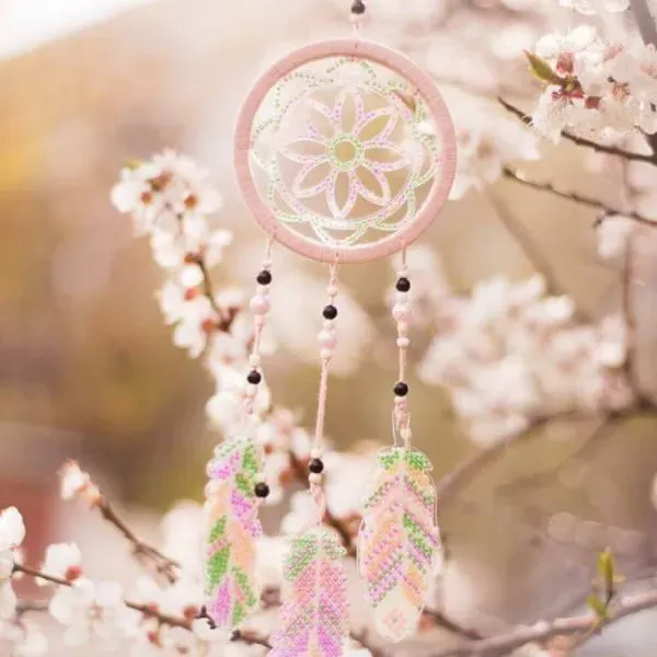 Bead Embroidery Kit On A Plastic Base LLPL-030 3