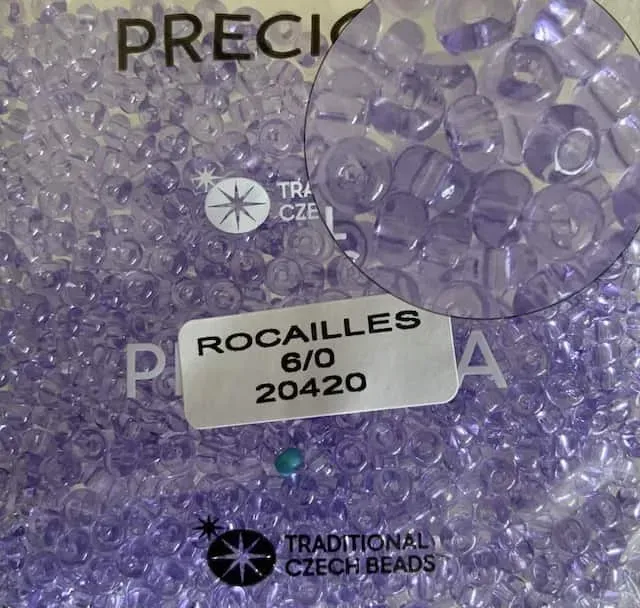 Preciosa Round Seed Beads 20420 6/0 3.5 Oz