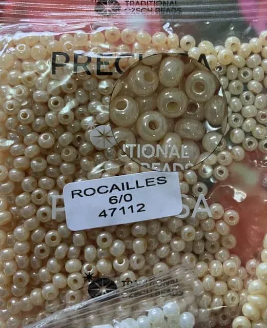 Preciosa Round Seed Beads 47112 6/0 3.5 Oz