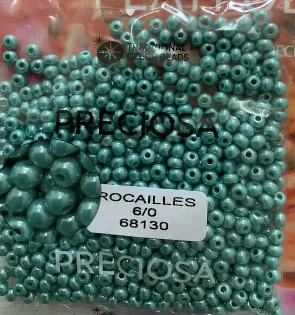 Preciosa Round Seed Beads 68130 6/0 3.5 Oz