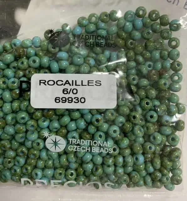 Preciosa Round Seed Beads 69930 6/0 3.5 Oz