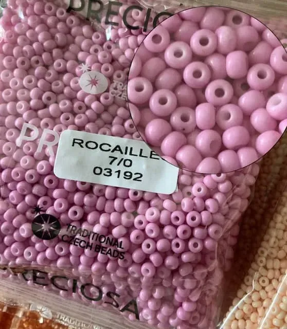 Preciosa Round Seed Beads 03192 7/0 3.5 Oz