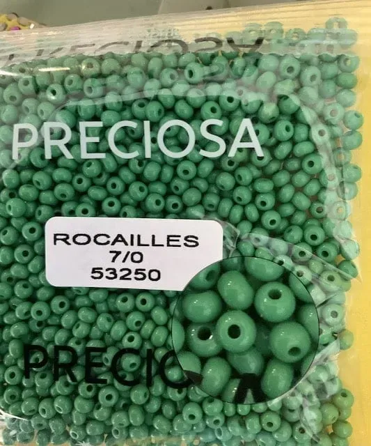 Preciosa Round Seed Beads 53250 7/0 3.5 Oz