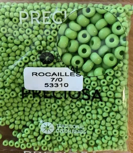 Preciosa Round Seed Beads 53310 7/0 3.5 Oz
