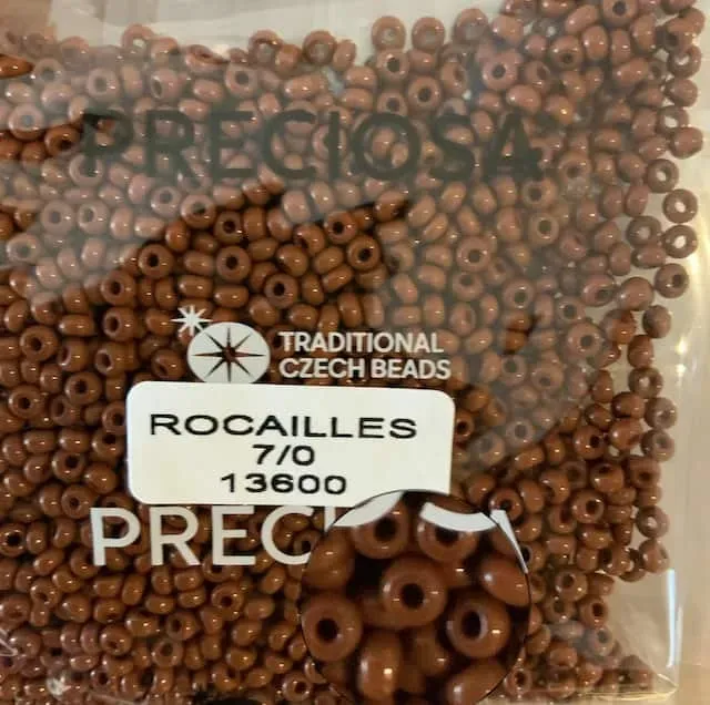 Preciosa Round Seed Beads 13600 7/0 3.5 Oz