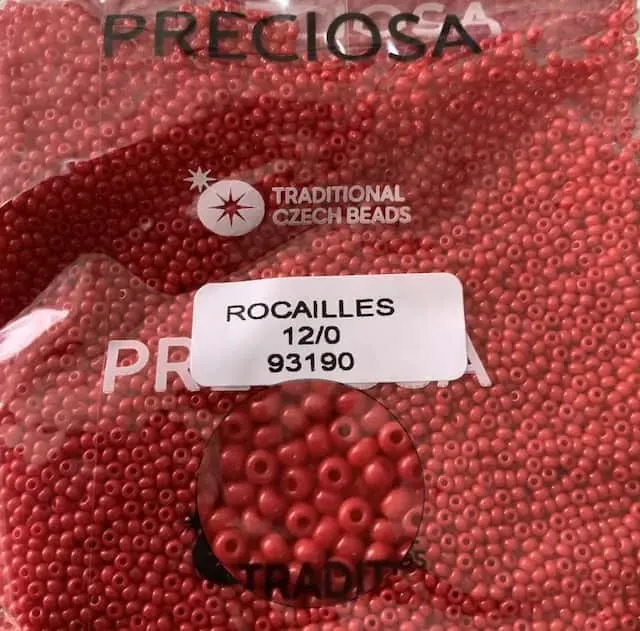 Preciosa Round Seed Beads 93190 12/0 50 gr. 1.7 Oz