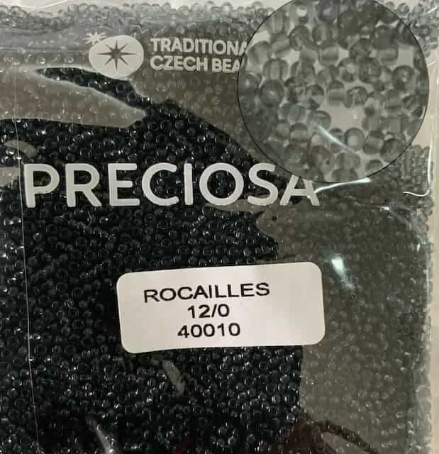 Preciosa Round Seed Beads 40010 12/0 3.5 Oz
