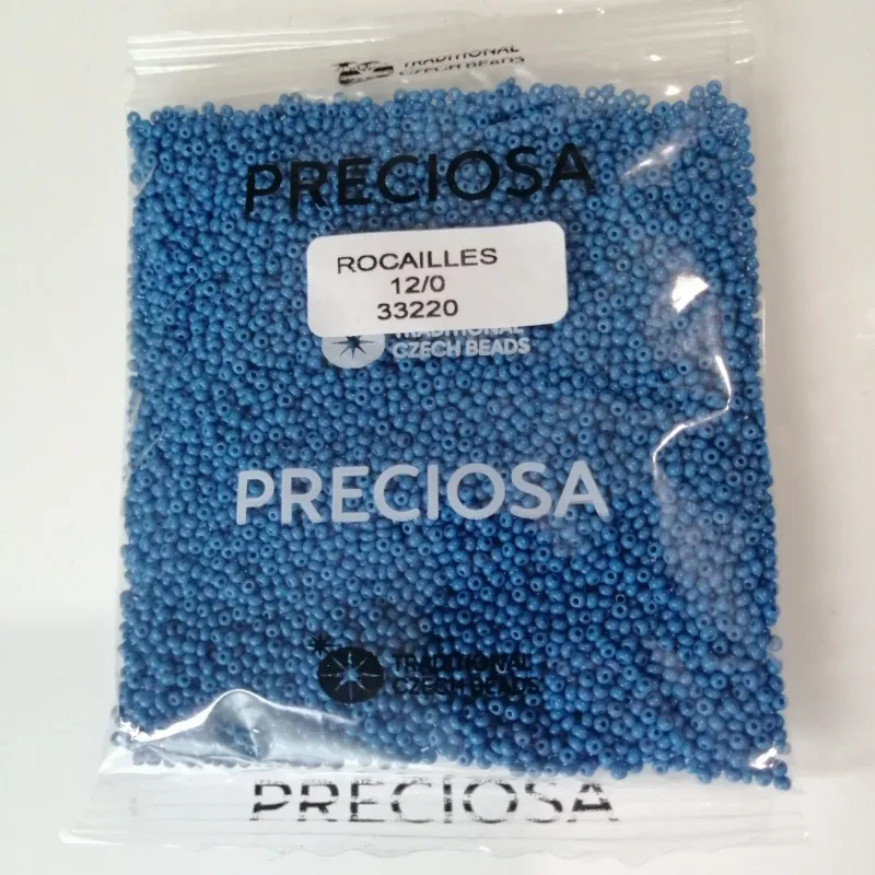 Preciosa Round Seed Beads 33220 12/0 3.5 Oz 2