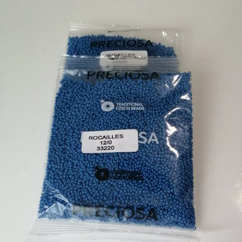 Preciosa Round Seed Beads 33220 12/0 3.5 Oz 4