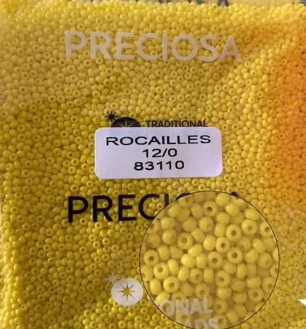 Preciosa Round Seed Beads 83110 12/0 3.5 Oz 2