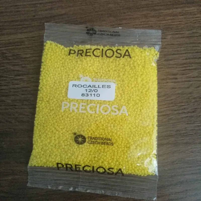 Preciosa Round Seed Beads 83110 12/0 3.5 Oz 3